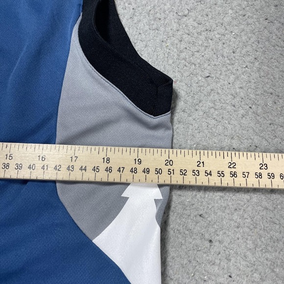 Minnesota Timberwolves Jersey Youth Boys Large Blue NBA Kevin Love 42 Adidas - Picture 9 of 12